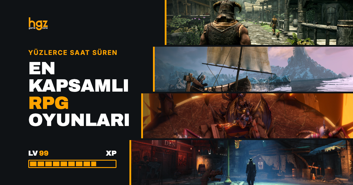 Yüzlerce Saat Süren En Kapsamlı RPG (Rol Yapma) Oyunları