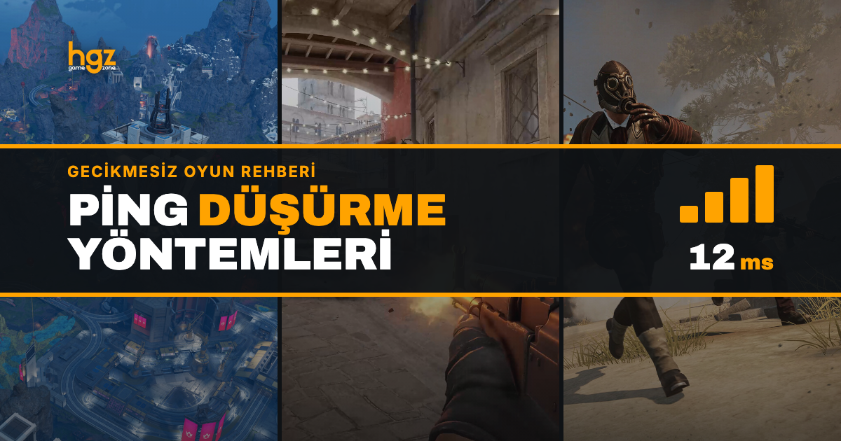 Rekabetçi Oyunlarda Ping Düşürme ve Gecikme Önleme Yöntemleri